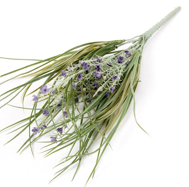 더리얼스 엠데코:대한민국 대표 플라워 종합쇼핑몰 [더리얼스 엠데코] 조화 꽃 라벤더 인조 라벤다 부쉬 38cm 3색 택1 각24개 세트 허브 식물... 